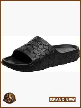 EVA Slide Sandals for Women, Lightweight Casual Beach Pool Slides